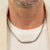 BOSS Jewellery Doran Men's Necklace Silver 1580693