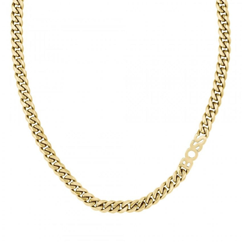 BOSS Jewellery Kassy Men's Necklace Gold 1580770