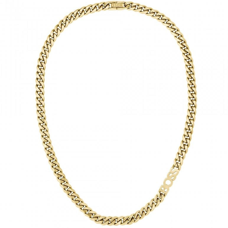 BOSS Jewellery Kassy Men's Necklace Gold 1580770