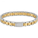 BOSS Jewellery Metal Link Essentials Men's Two-Tone Bracelet 1580195