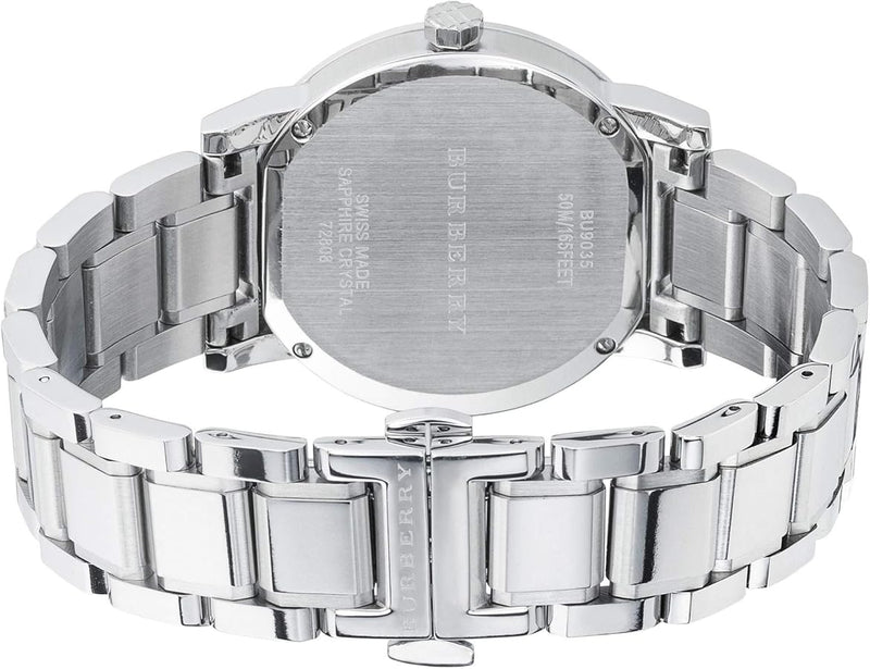 Burberry The City Watch Silver BU9035