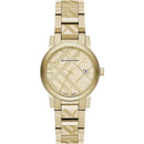 Burberry The City Watch Gold Nova Check BU9145