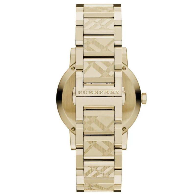 Burberry The City Watch Gold Nova Check BU9145