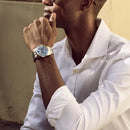 Bulova Classic Sutton Men's Watch Skeleton Silver Blue Automatic 96A187