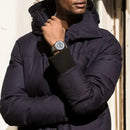 Bulova Classic Sutton Men's Watch Skeleton Silver Blue Automatic 96A187