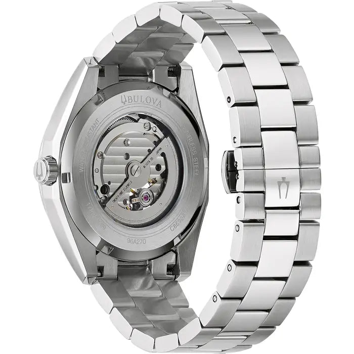 Bulova Surveyor Men's Watch Black Automatic 96A270