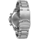 Bulova Marine Star Men's Watch Black Chronograph 96B272