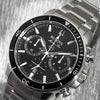 Bulova Marine Star Men's Watch Black Chronograph 96B272 Bulova