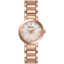 Bulova Futuro Ladies Watch Rose Gold 97P132