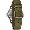 Bulova Hack Men's Watch Black Automatic 98A255 Bulova