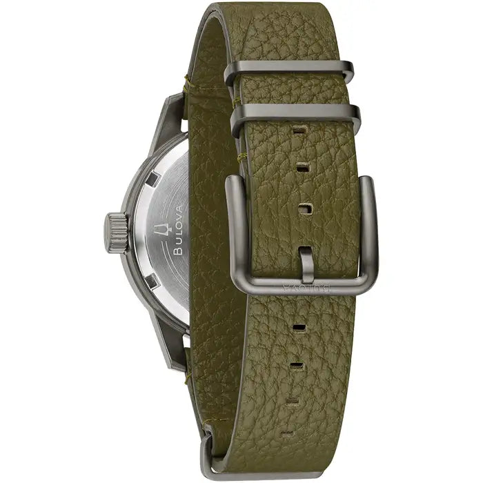 Bulova Hack Men's Watch Black Automatic 98A255