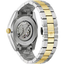 Bulova Surveyor Men's Watch Heartbeat Two-Tone Automatic 98A284 Bulova