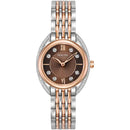 Bulova Classic Ladies Watch Brown Diamonds Two-Tone 98R230