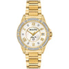 Bulova Marine Star Ladies Watch Gold Diamonds 98R235 Bulova
