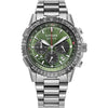 Citizen Men's Promaster Navihawk Green Chronograph Eco-Drive Watch CA4664-60W Citizen