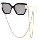 Chopard Ice Cube Ladies Black Sunglasses IKCH378 0BLK Chopard