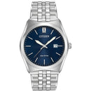 Citizen Men's Silver Blue Eco-Drive Watch BM7330-59L Citizen
