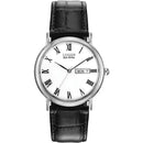 Citizen Men's White Day/Date Strap Eco-Drive Watch BM8240-11A Citizen