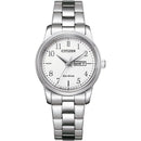 Citizen Ladies White Day/Date Eco-Drive Watch EW3261-57A Citizen