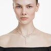 Swarovski Constella Necklace Crystal Pearl Silver 5711830 Swarovski