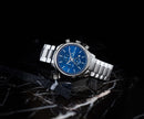 Vincero Chrono S Men's Blue Watch BLU-SILM-S12 Vincero