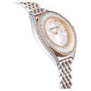 Swarovski Crystalline Aura Ladies Watch Two Tone Pavé 5644075