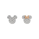 Disney Minnie & Mickey Mouse Mismatched Stud Earrings