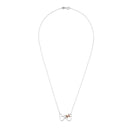 Disney Mickey & Minnie Mouse Pendant Necklace Two Tone