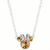 Disney Minnie Mouse June Birthstone Champagne Pendant Necklace Disney