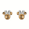 Disney Minnie Mouse June Birthstone Champagne Stud Earrings Disney