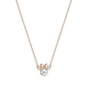 Disney Minnie Mouse Pendant Necklace Rose Gold Disney