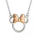 Disney Minnie Mouse Silhouette Pendant Necklace
