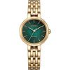 Citizen Silhouette Ladies Gold Green Eco-Drive Watch EM0993-82Z Citizen