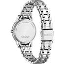 Citizen Silhouette Ladies White Diamond Eco-Drive Watch FE1240-81A Citizen