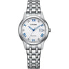 Citizen Silhouette Ladies White Diamond Eco-Drive Watch FE1240-81A Citizen