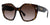 Fendi Ladies Sunglasses Havana / Brown Gradient FE40017I 55F