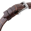 GANT Park Hill Day-Date II Men's Watch White Dial Brown Leather GTG121001 GANT