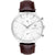 GANT Park Hill Day-Date II Men's Watch White Dial Brown Leather GTG121001