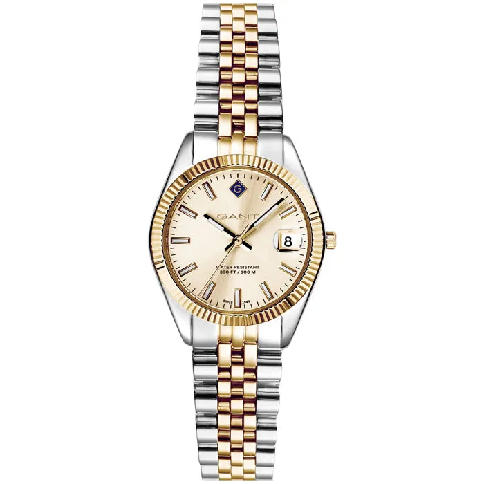 GANT Sussex Mini Ladies Watch Two-Tone Champagne Gold GTG181011