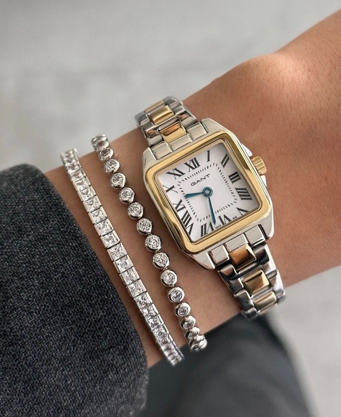 GANT Seneca Ladies Watch Two-Tone White Roman Dial GTG193002