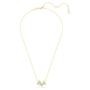 Swarovski Idyllia Lilia Butterfly Pendant Necklace Gold 5736068 Swarovski