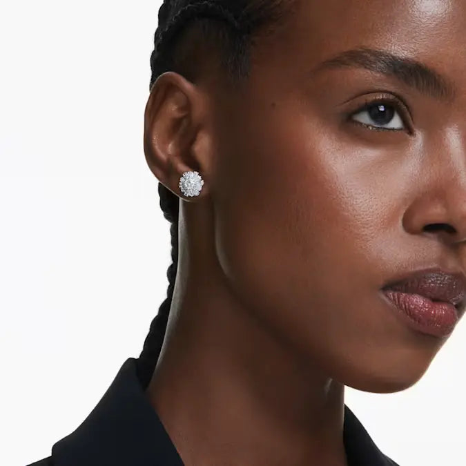 Swarovski Idyllia Snowflake Earrings Silver 5691483