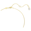Idyllia Y Flower Pendant Necklace Multi-Stone Gold