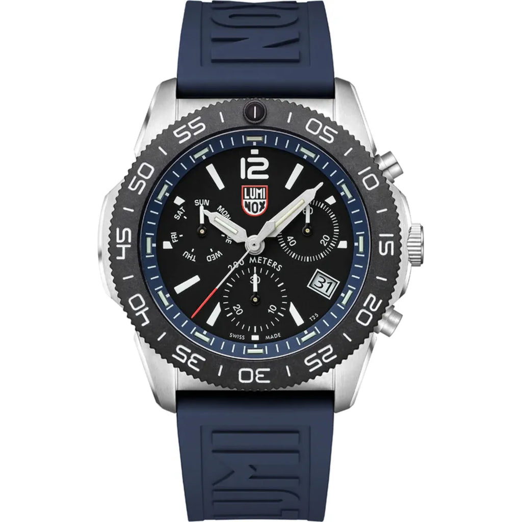 Luminox Pacific Diver Men's Blue Detail Chronograph Watch XS.3143