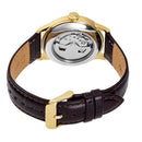 Orient Bambino Men's Watch Silver Dial Brown Leather RA-AC0M01S30B