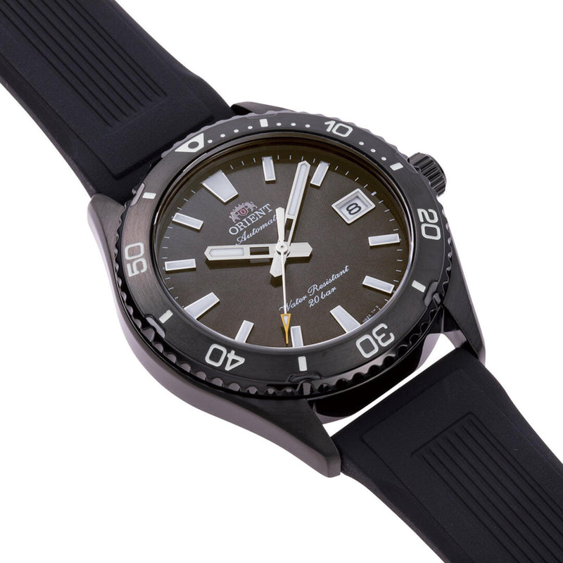 Orient Mako 40 Men's Watch Black Dial Silicone RA-AC0Q10N30B