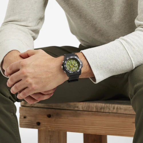 Luminox Navy SEAL Chronograph Men's Green Watch XS.3597