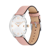 Coach Elliot Ladies Silver Pink Leather Watch 14504199 Coach