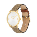 Coach Elliot Ladies Gold Brown Watch 14504205