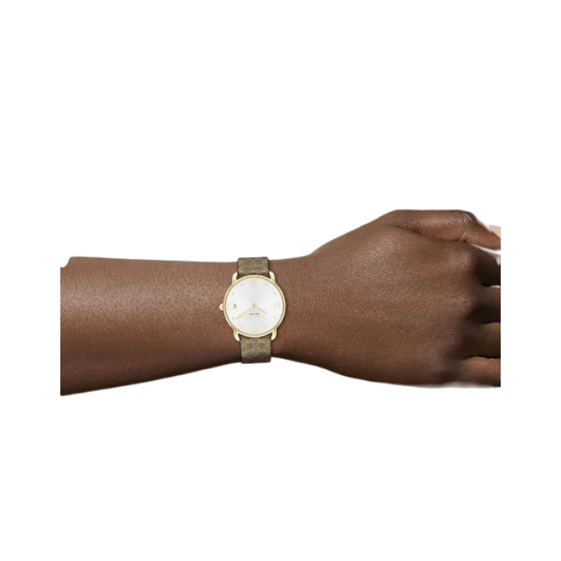 Coach Elliot Ladies Gold Brown Watch 14504205